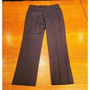 Brooks Brothers 1818 Classic Wool Stretch Dress Pants  Gray 32x32